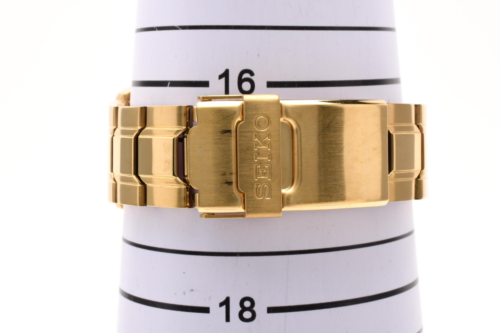 Seiko 5 Sports Gold Dial Automatic 7S36-00Y0 40mm Day-Date Men’s [Near Mint]