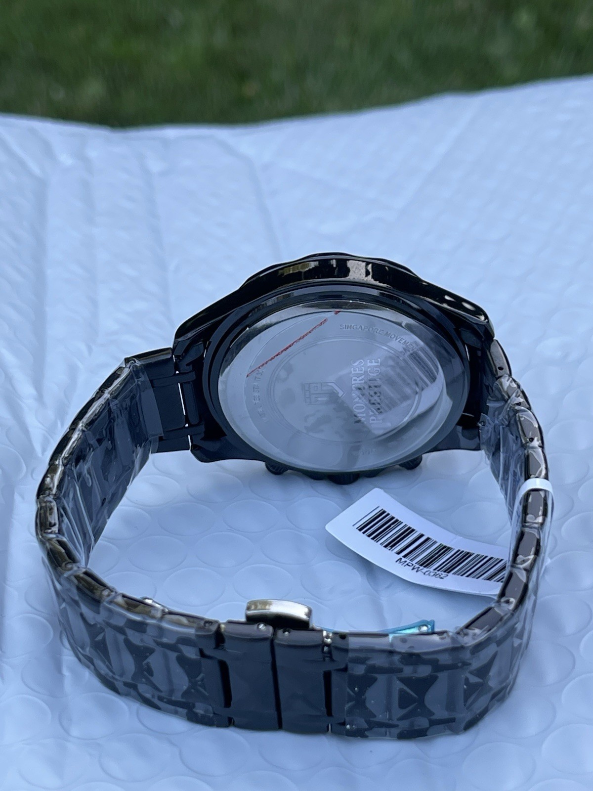Montres Prestige Montres Prestige Men’s Watch – 44.5mm, Black (MPW-0362) new