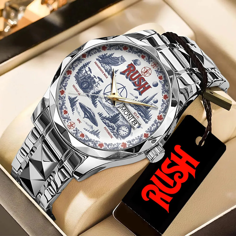 Rush Alloy Luxury Quartz Watch