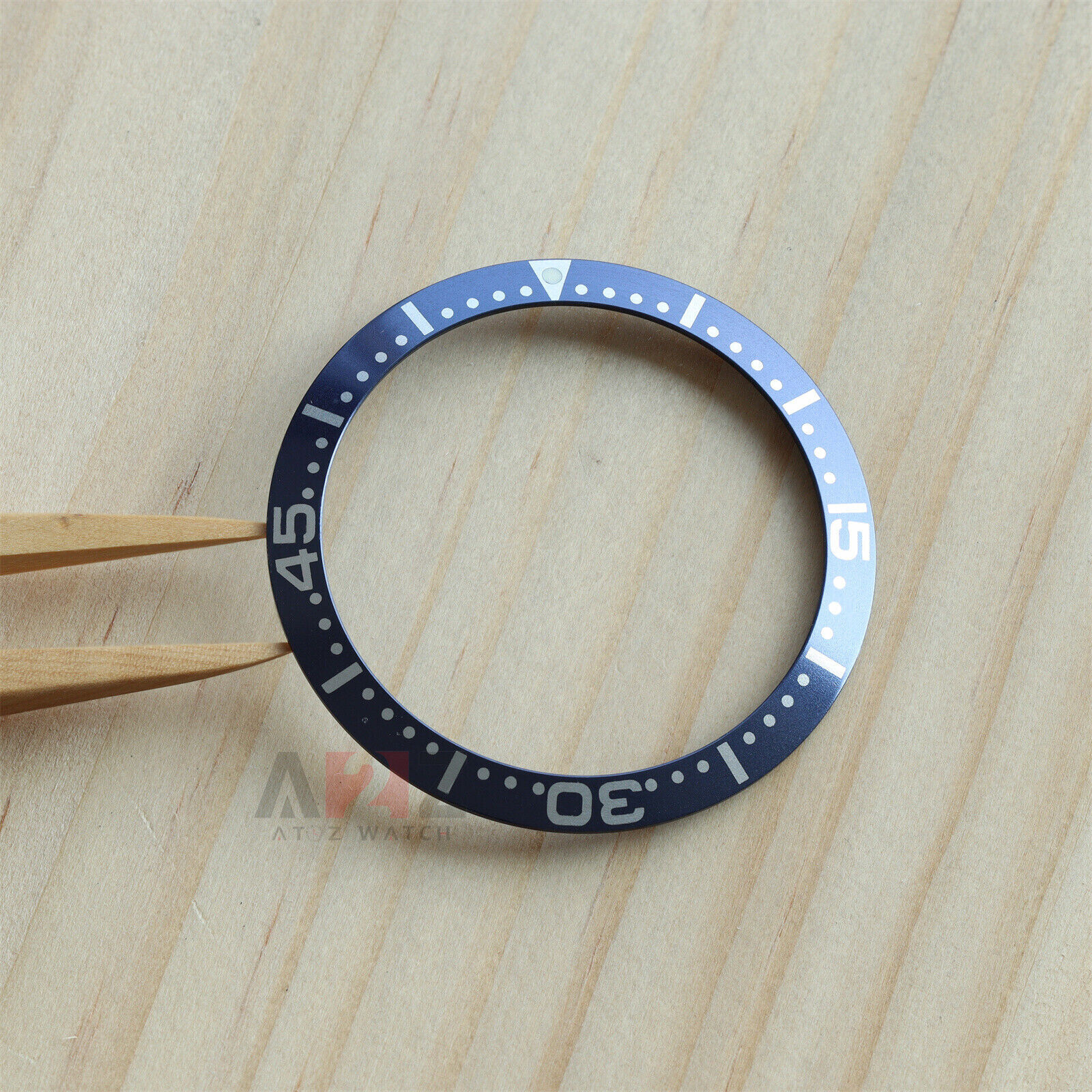Aluminum Watch Bezel for Longines 41mm Hydro Conquest Watch 38.9*32.4mm Insert