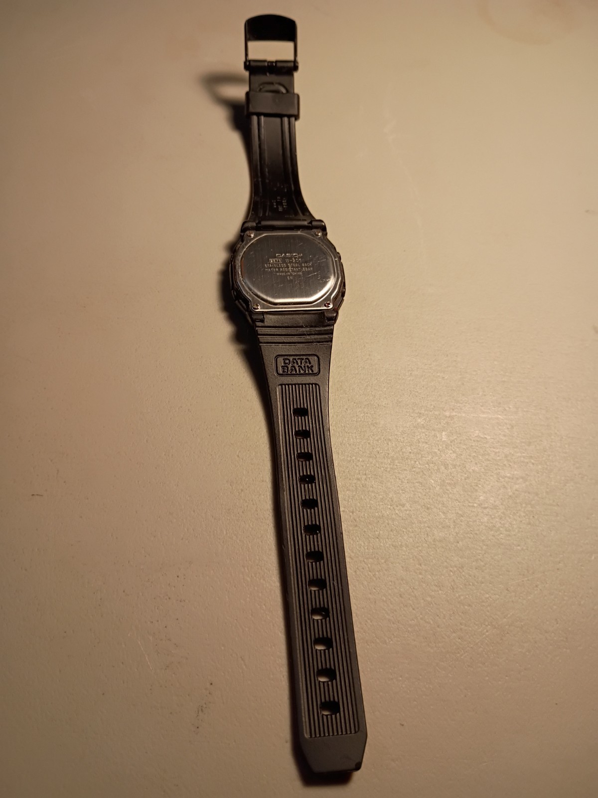 Casio Illuminator Digital Watch 2879 W-201 Black Band New Battery Working Great