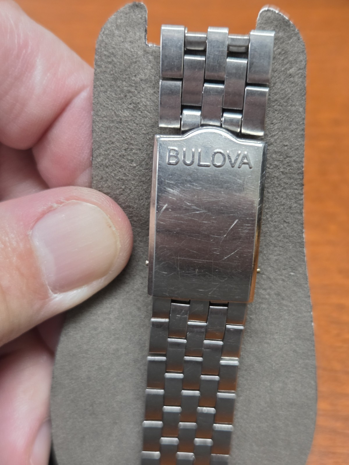 Vintage 1970 34mm Bulova Sea King Automatic Day/Date Swiss Blue Dial Runs Good