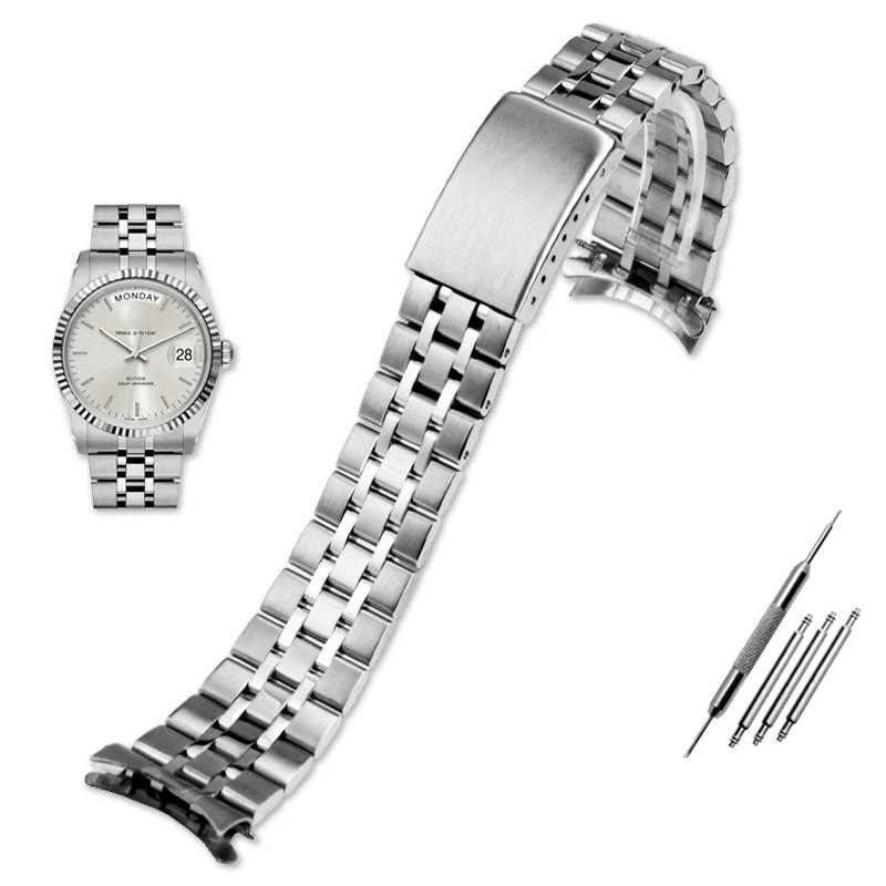 Stainless Steel Watch Bracelet 19mm 20mm For Tudor Prince Princess Series