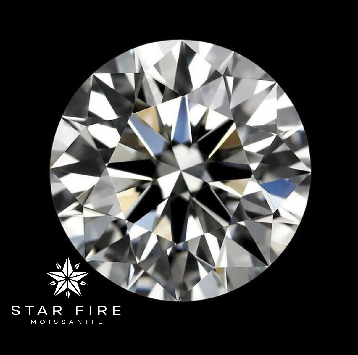 Star Fire Loose Moissanite Gemstone Round VVS1-VS2/D-E-F Sizes: 0.20 1 20 Carats