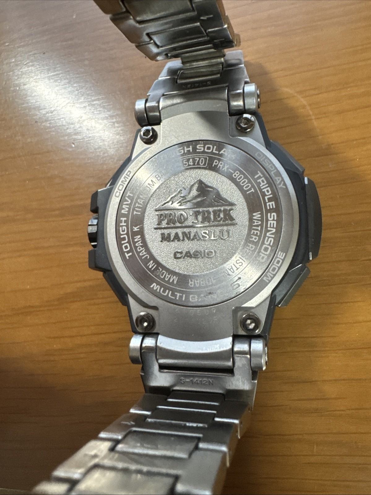 casio protrek MANASLU PRX-8000T
