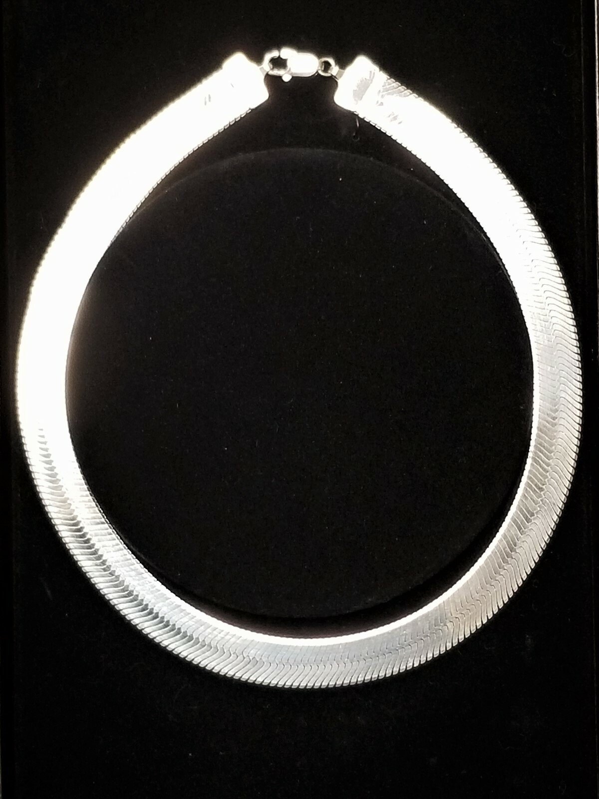 Vintage MILOR 925 Sterling Silver Wide “S” Chain Collar Necklace ITALY 18″ 50g