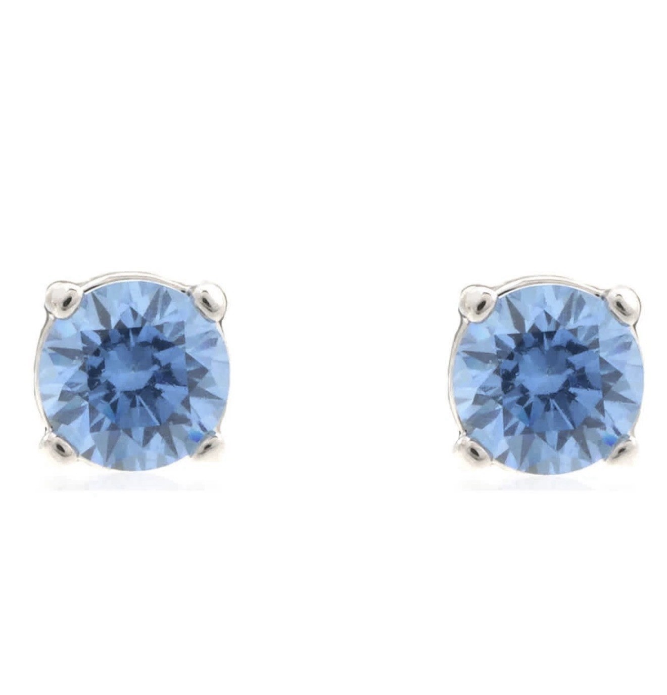 Swarovski Stilla Attract Rhodium Plated Stud Earrings