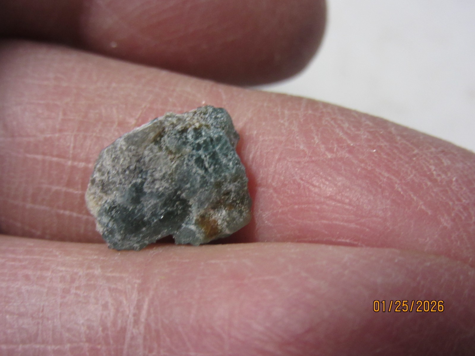 4 Carats Natural Green RARE GRANDIDIERITE Rough Gemstone Reiki US Seller G-38