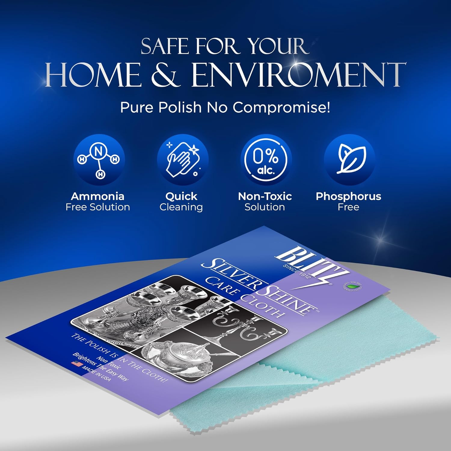 Silver Care Silver Polishing Cloth