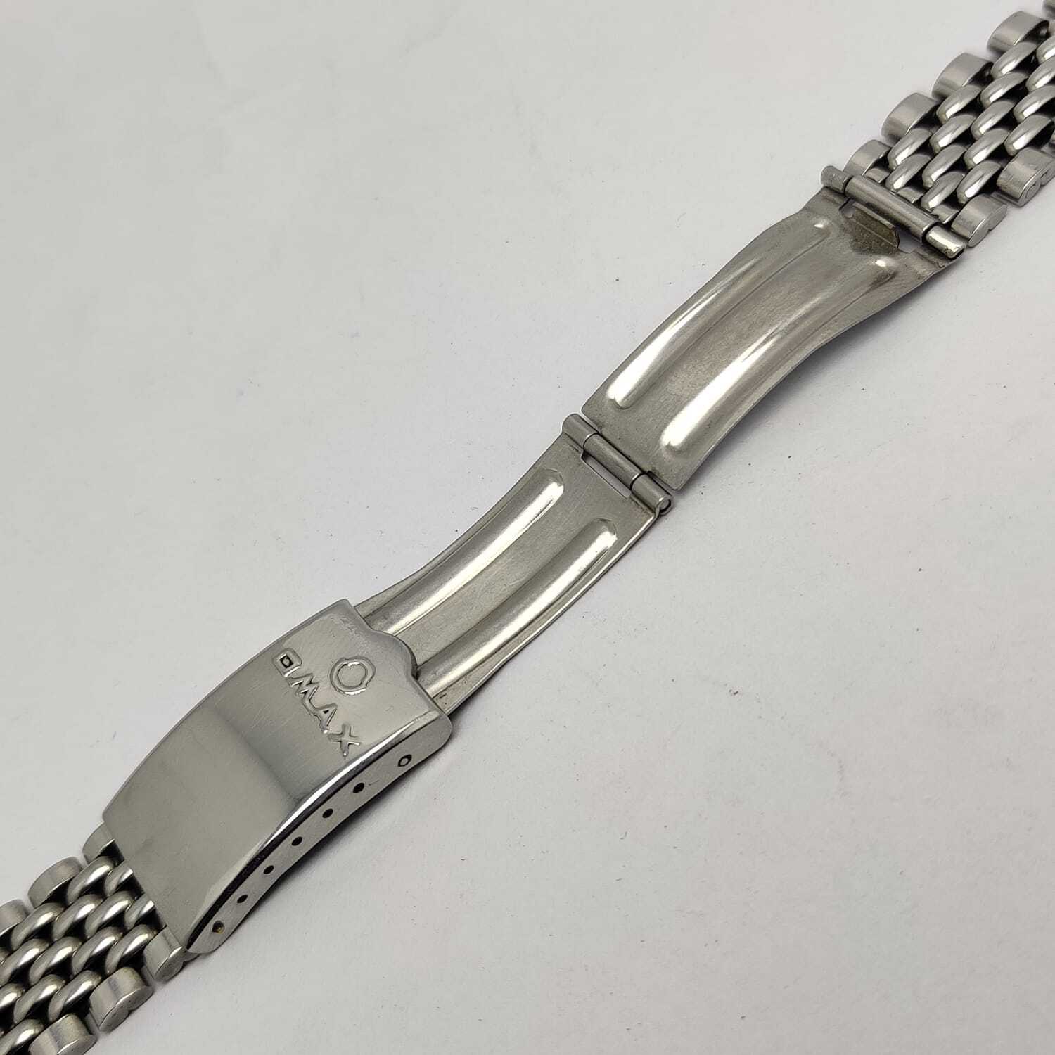 15.50 mm Omax Beads Of Rice Stainless Steel Watch Bracelet