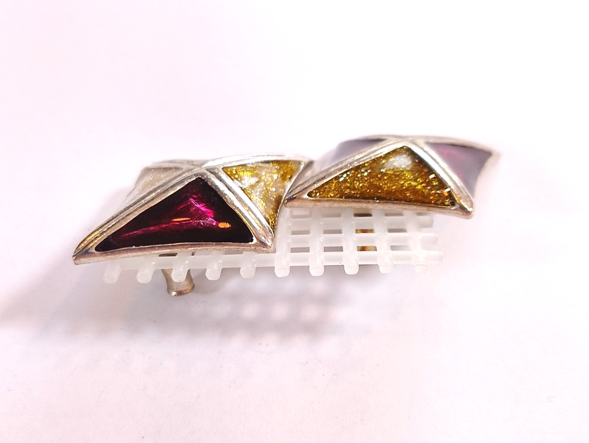 Women’s kite shaped multicolor elegant earring set