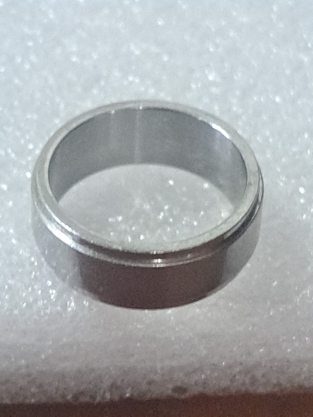 3 Metal Rings Heart Beat Wedding Band, Celtic Tribal Knot & Smooth Size In Pics