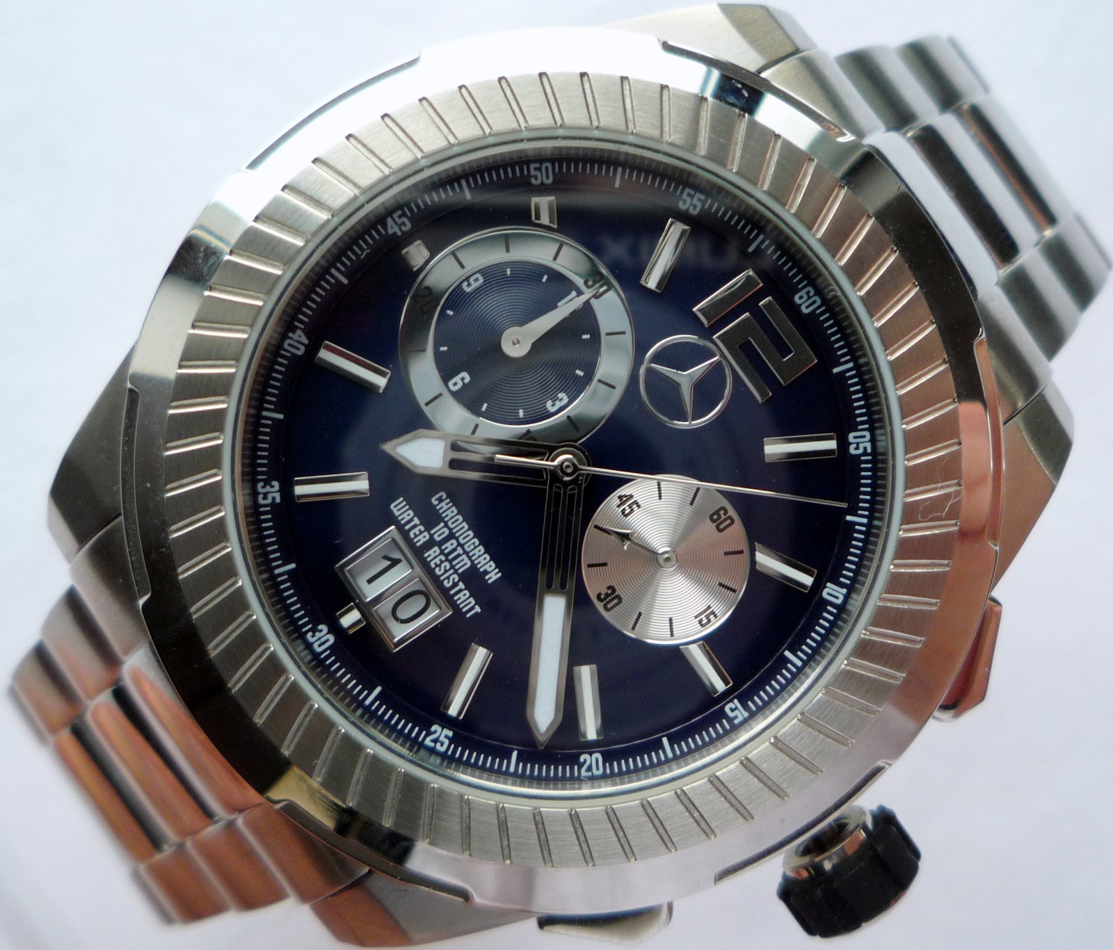 Mercedes Benz Classic Motorsport AMG DTM Racing Driver Sport Chronograph Watch