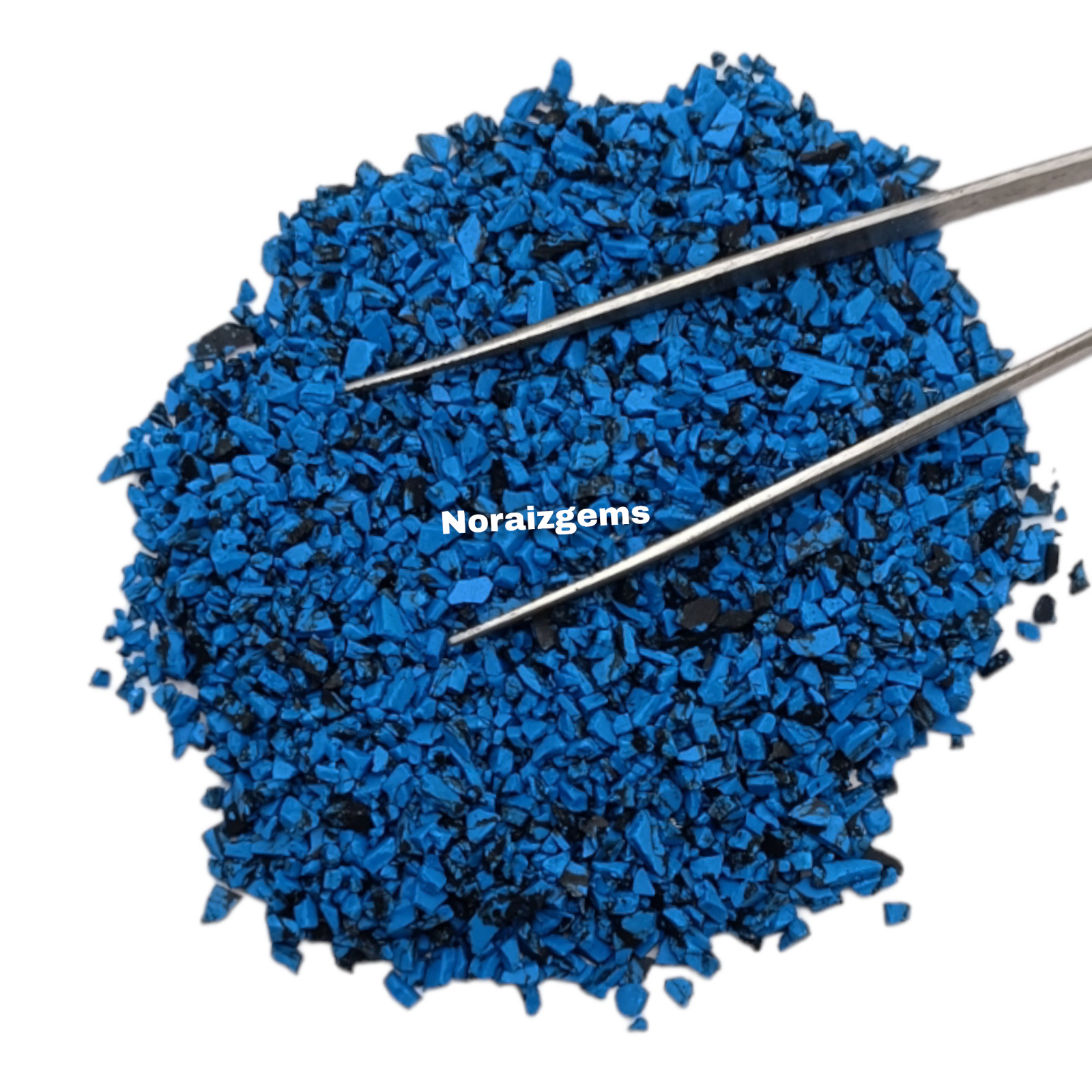 Crushed Chrysocolla Gemstone Powder For Stone Ring Inlay Woodworking Coarse
