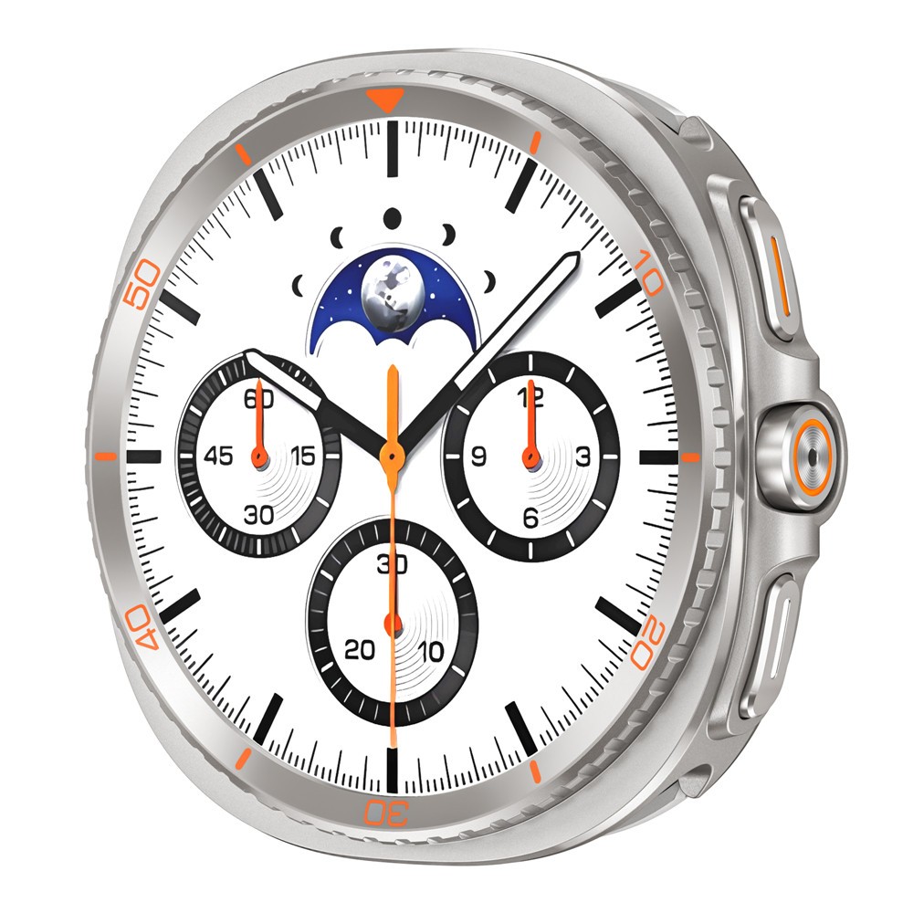 Hard Metal Watch Case Rugged Frame Bumper for Samsung Galaxy Watch 8 40mm 44mm