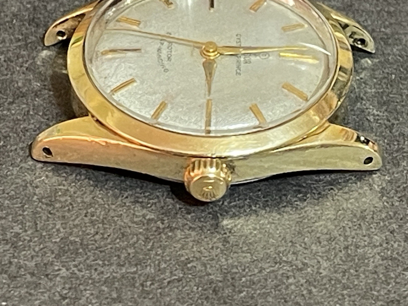 Rolex Vintage Tudor Oyster Prince 25 Jewels Automatic Gold Plated Wristwatch