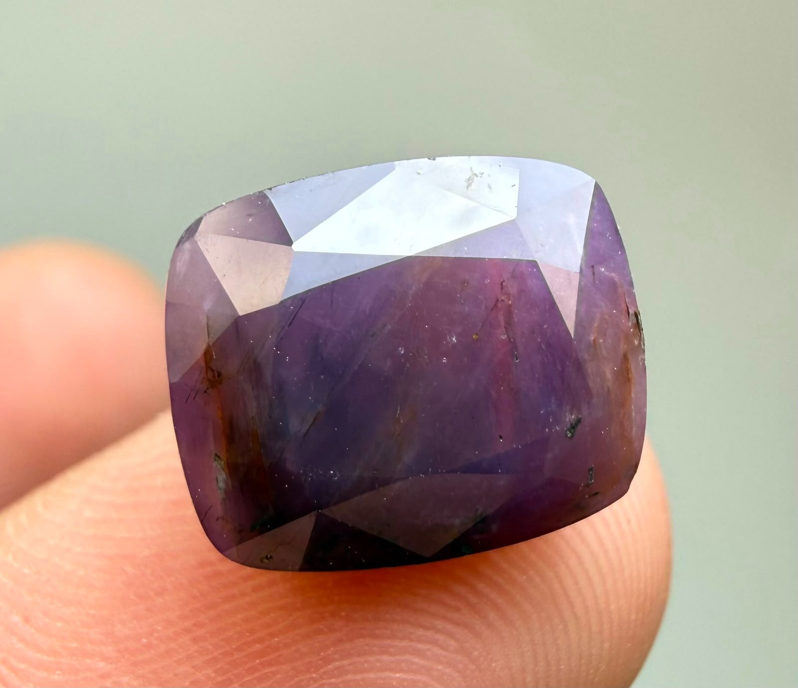 Natural 7.60 Ct Ruby Loose Gemstone Faceted