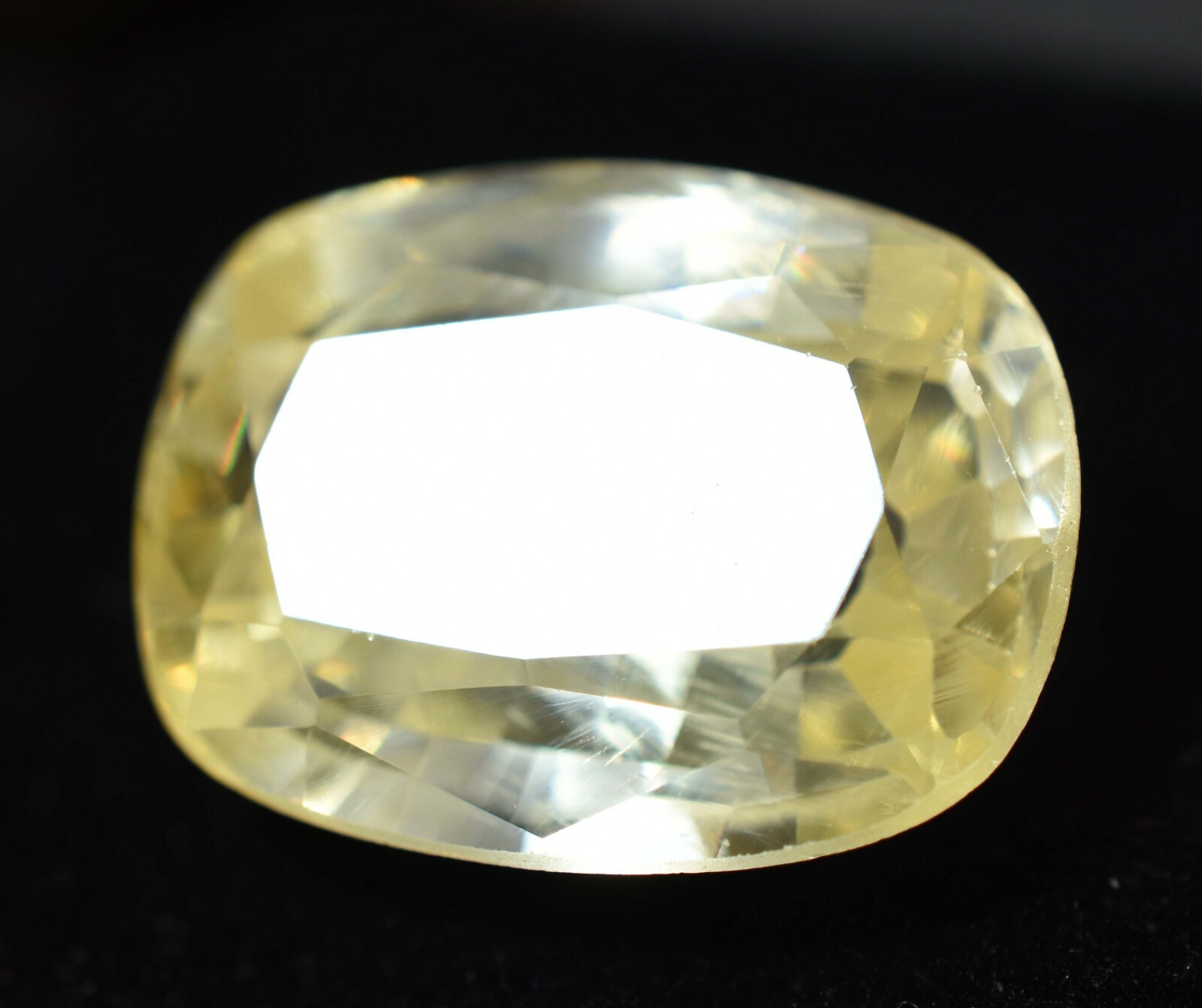 26.90 Ct Natural Yellow-Golden Zircon GGL Certified Top Quality Treated Gemstone
