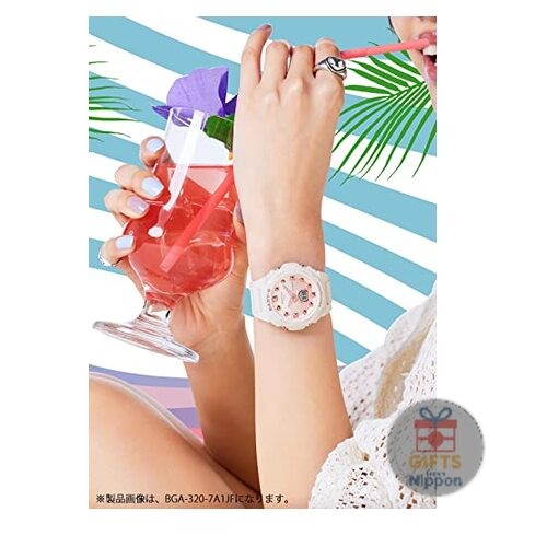 Casio BABY-G BGA-320-7A2JF Quartz Women’s Shockproof 10ATM Watch Mint Lagoon