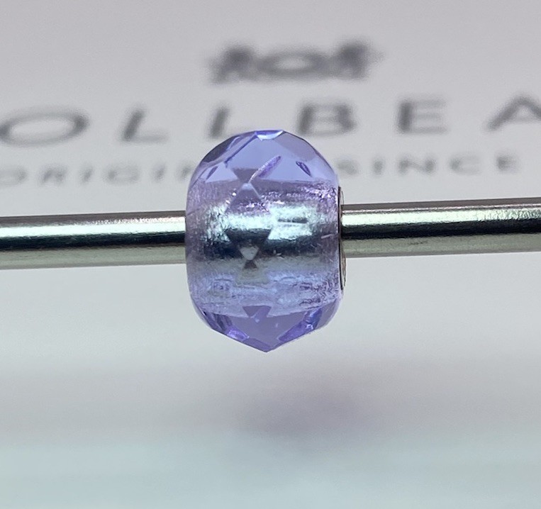 Trollbeads Lavander Prism Bead
