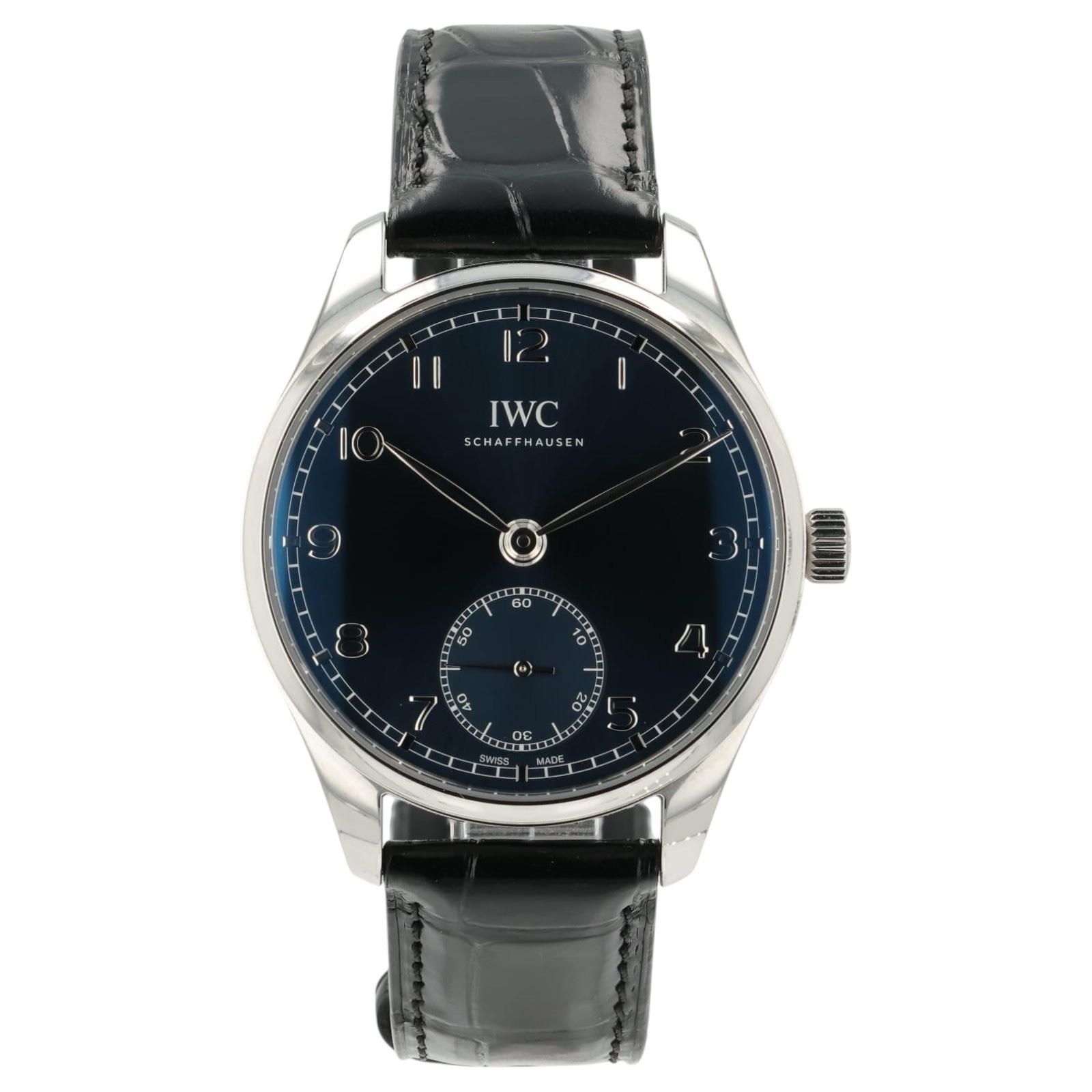 IWC Portugieser Blue Dial Stainless Steel 40mm Automatic Men’s Watch IW358305