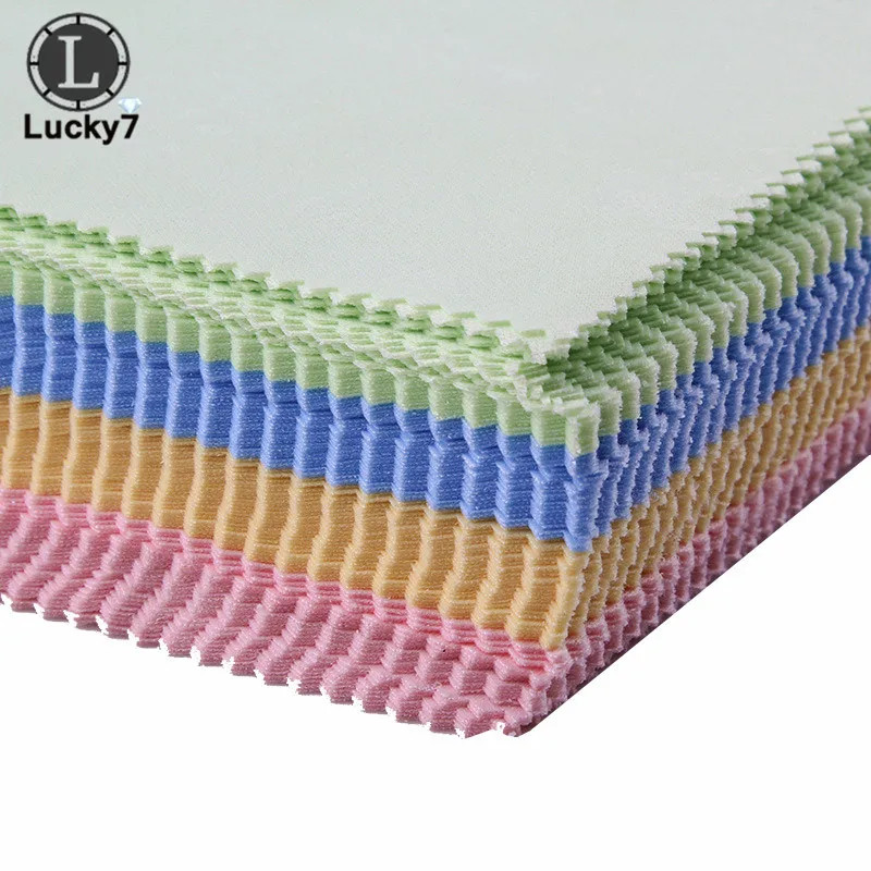 10Pcs Wholesale Jewelry Cleaning Cloth Cotton Cashmere Titanium Steel Maintenanc