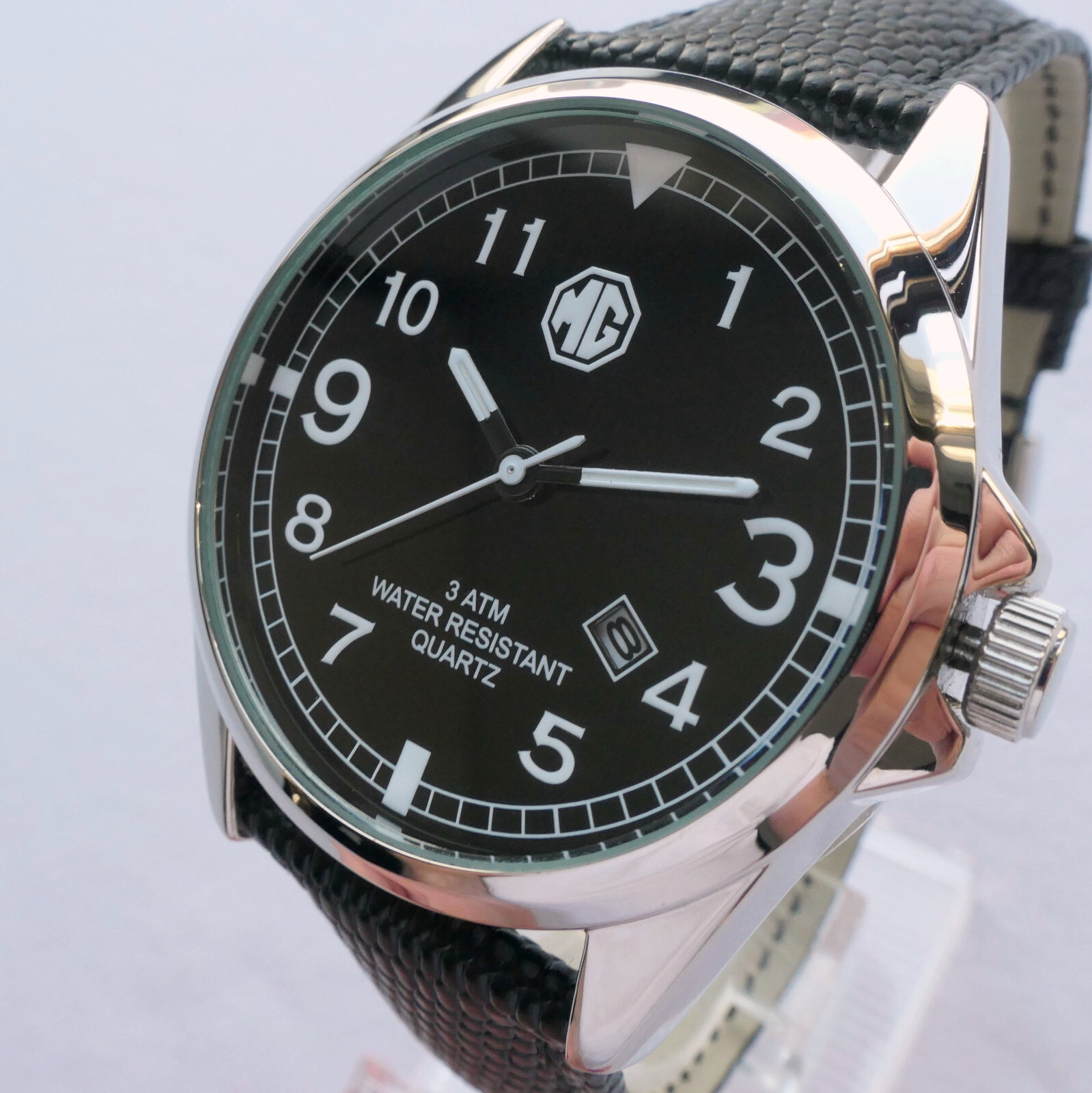 MG Morris Garages BMC MGA MGB Classic Aviator Driver Sport Car Accessory Watch