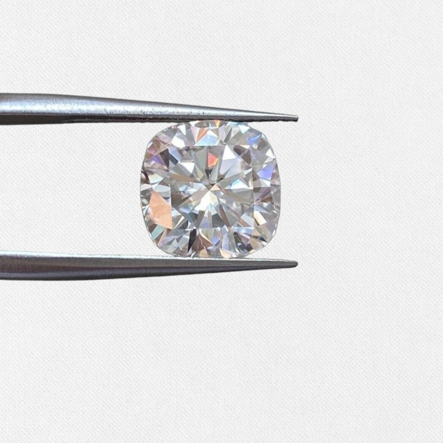 Cushion Cut 2 mm 3 mm 4 mm 5 mm 6 mm Lab Grown Diamond, CVD, Loose Diamond for E