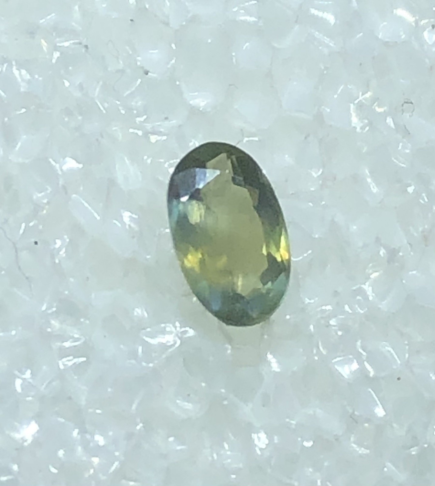 .75ct 6.9 X 4.4mm Natural Alexandrite-India-Great Color Change!