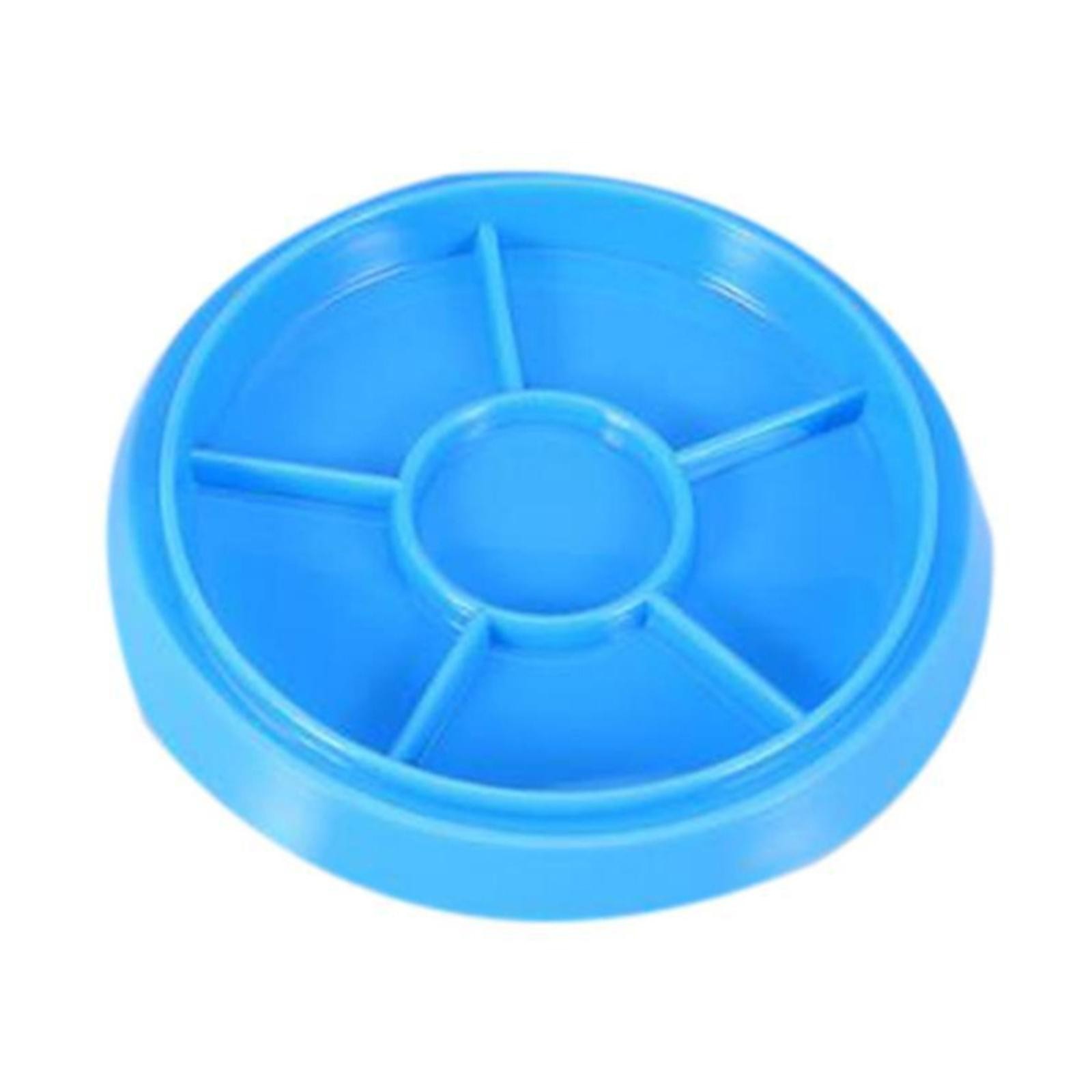 Portable 6-Slot Watch Dust Sheet Cover Tray Parts Watchmakers Repair Tools Box