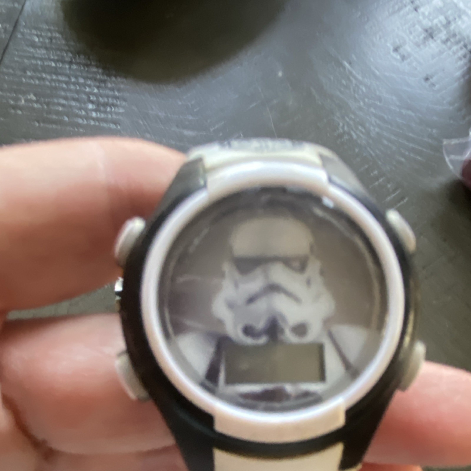 Accutime Star Wars Stormtrooper Unisex Kids Digital Quartz Watch metal strap Men