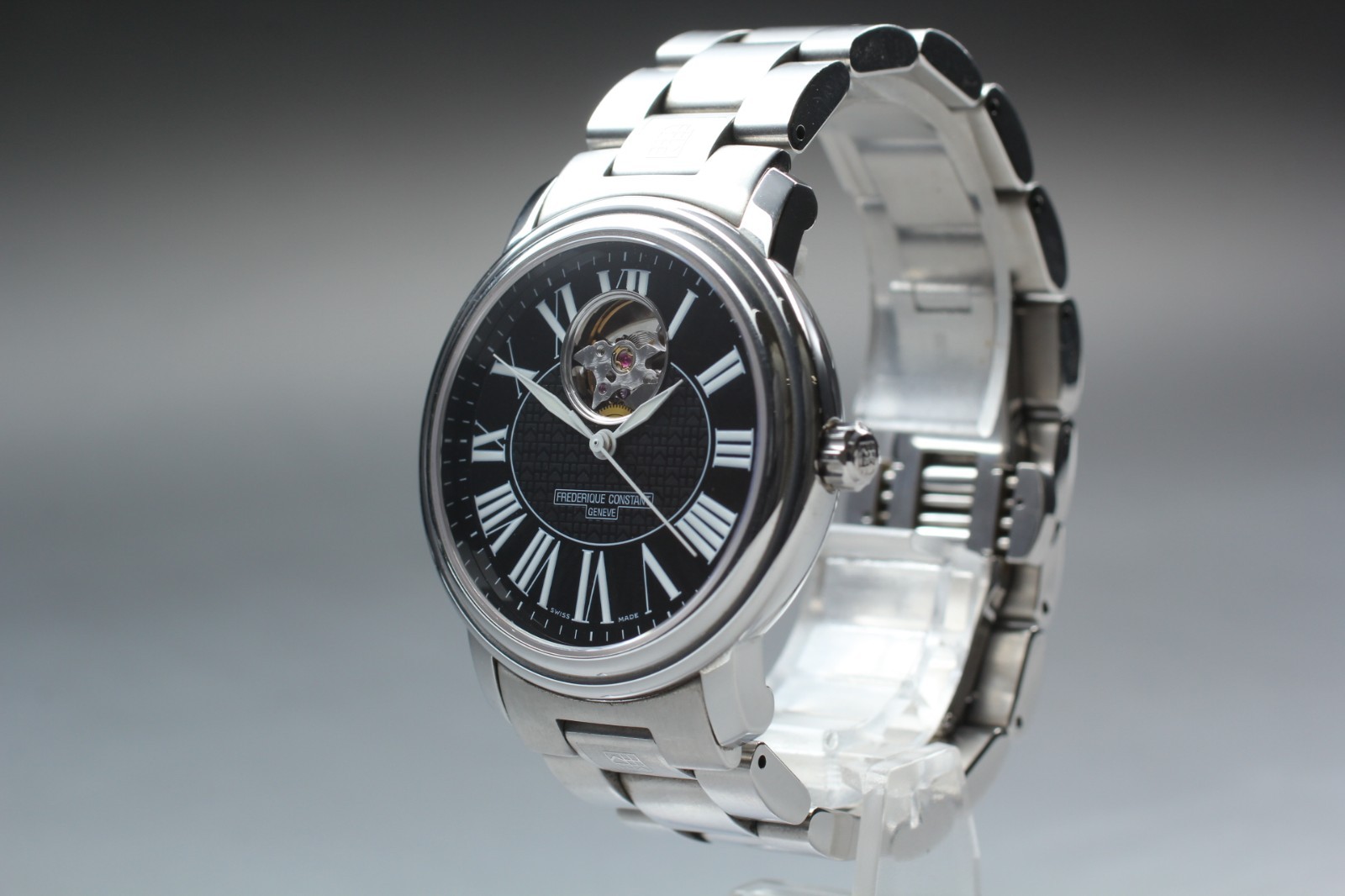 16cm Frederique Constant FC-303/310X3P4/5/6 Heartbeat Auto Mens Watch NEAR MINT