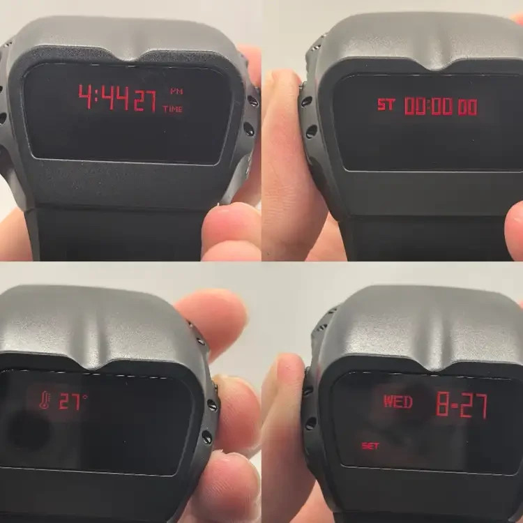 【NEW】benlydesign X7000, OLED, Men Digital Watches, Back to 1970s, gift for men
