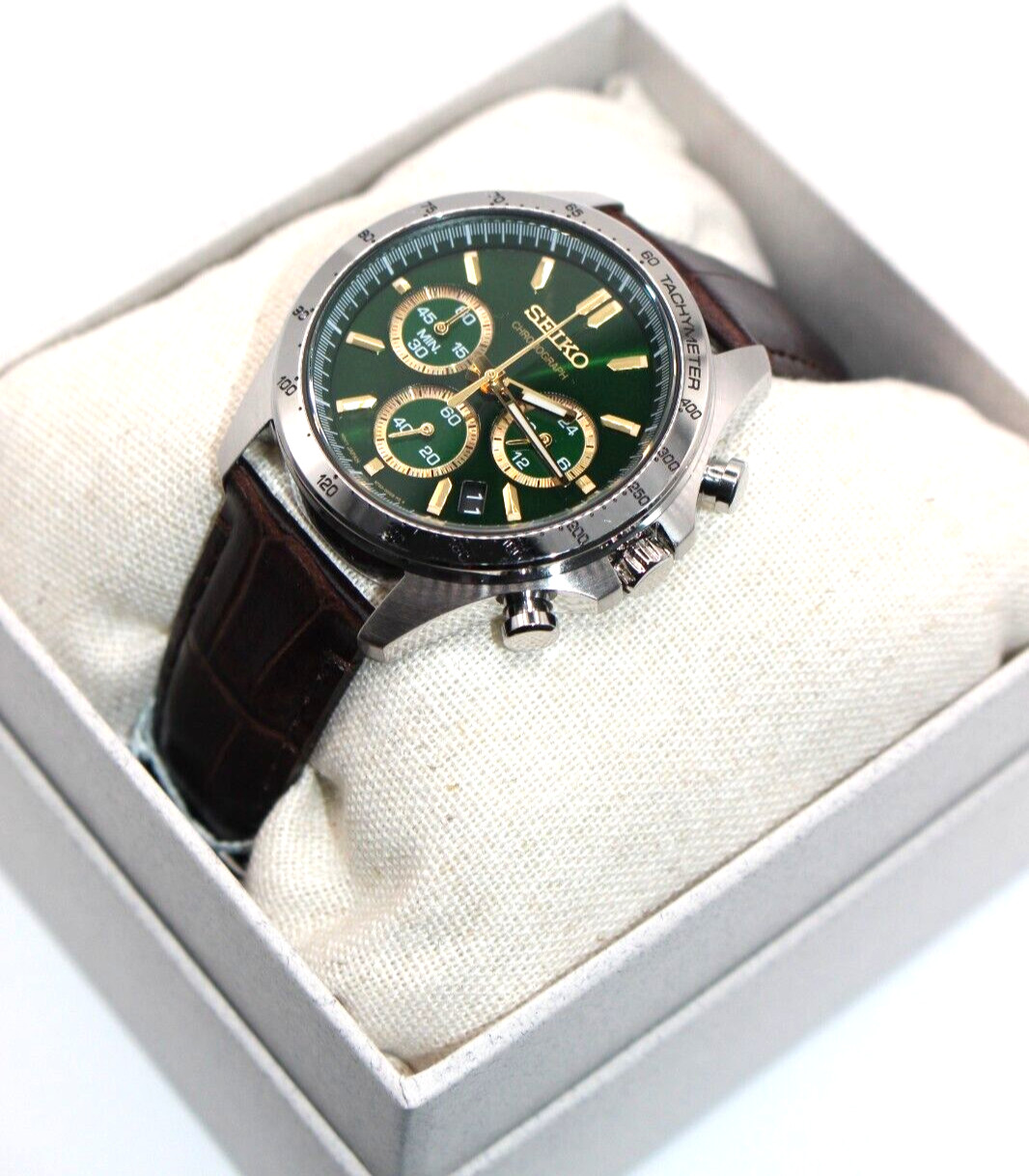 SEIKO SEIKO SELECTION SBTR017 Chronograph Men’s Watch New in Box Authentic JP