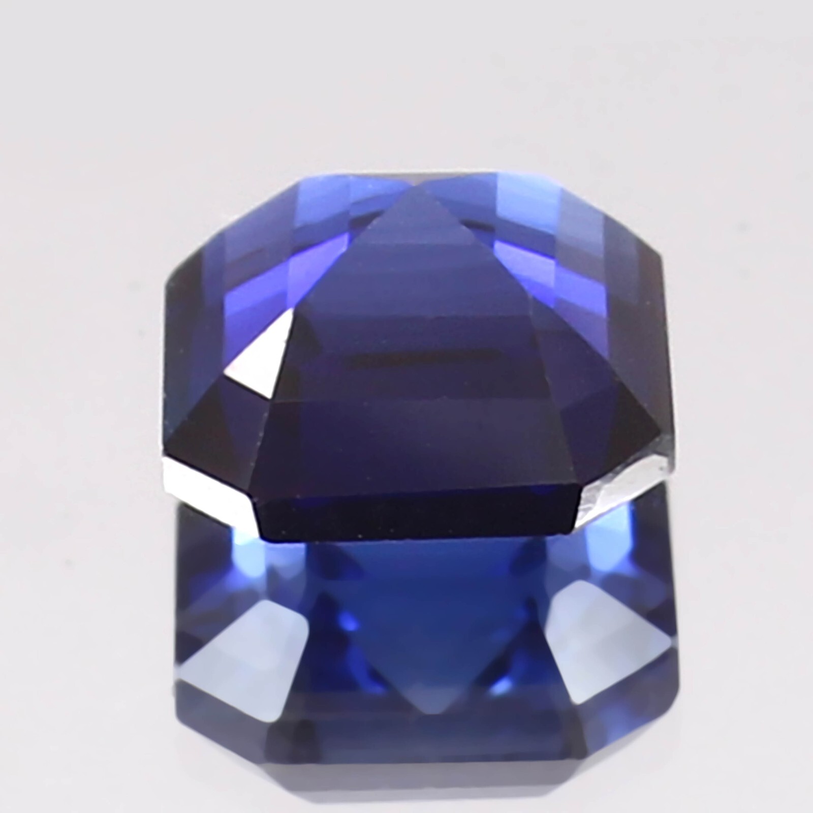 AAA Natural Ceylon Cornflower Blue Sapphire Loose Asscher Cut Gemstone 6×6 MM