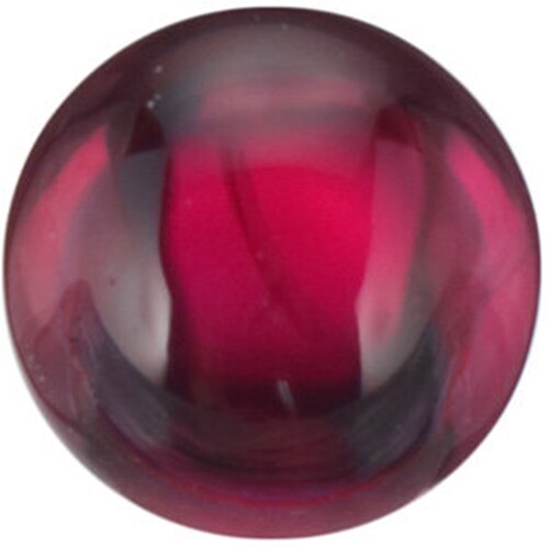 Natural Extra Fine Rich Red Ruby – Round Cabochon – Africa – AAA+ Grade