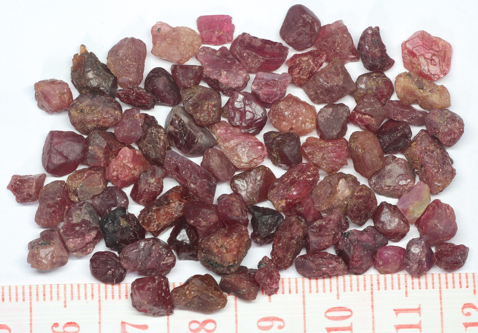 Burma Natural Untreated Small Size PINK/RED SPINEL Specimen Rough 100.00cts
