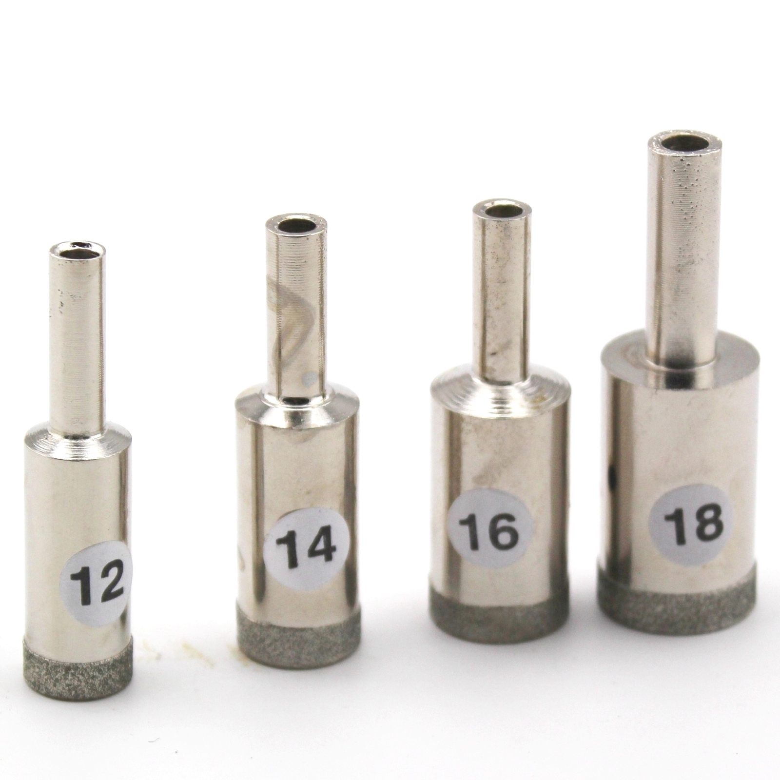 10-20mm Diamond Gemstone Drill Bits Kit for Jewelry Super-Thin Rim Pack of 3Pcs