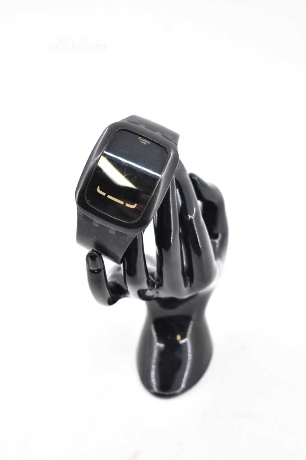 Swatch CR1632 Black Touch Screen Watch