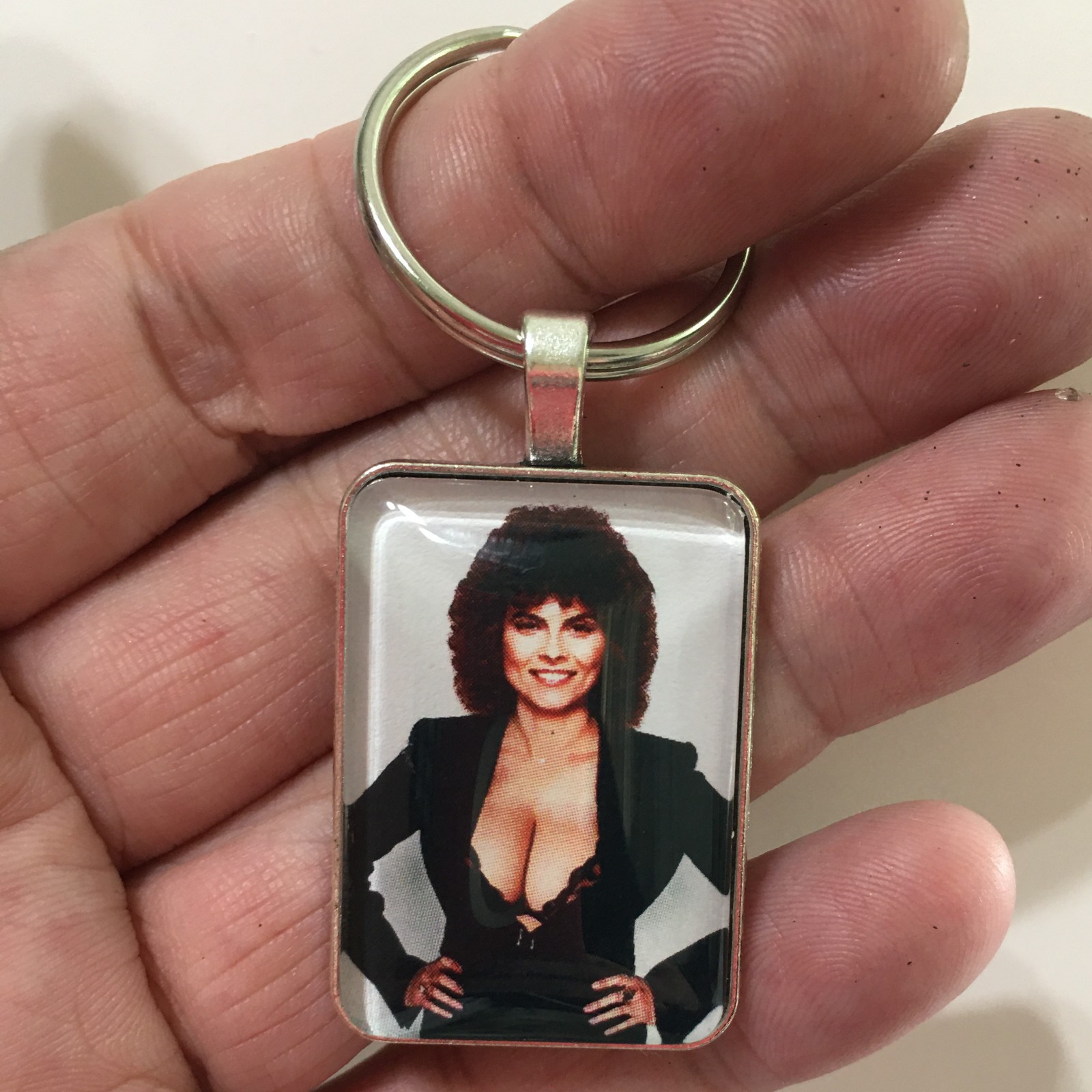 Adrienne Barbeau Poster Repro Key Ring / Necklace Maude Swamp Thing Jewelry SEXY