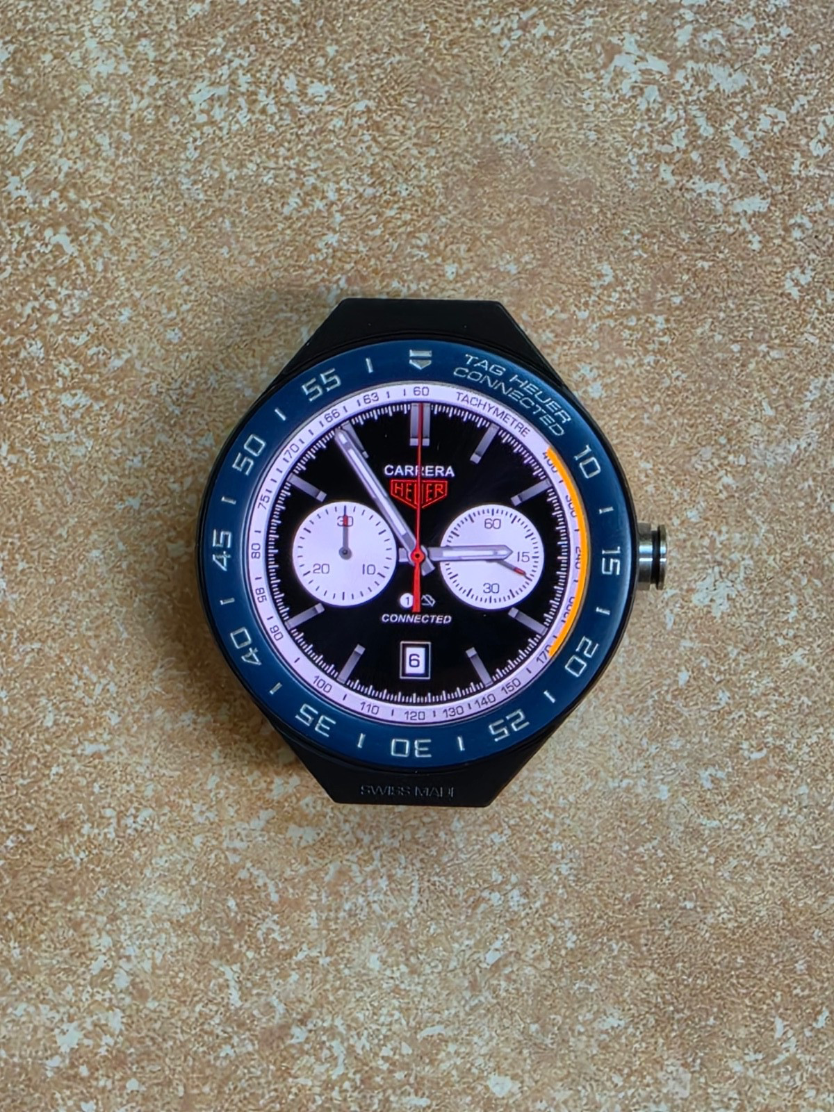 TAG Heuer SBF8A8012 Mens E2 Connected Series Watch Blue Black Titanium 45mm 50M