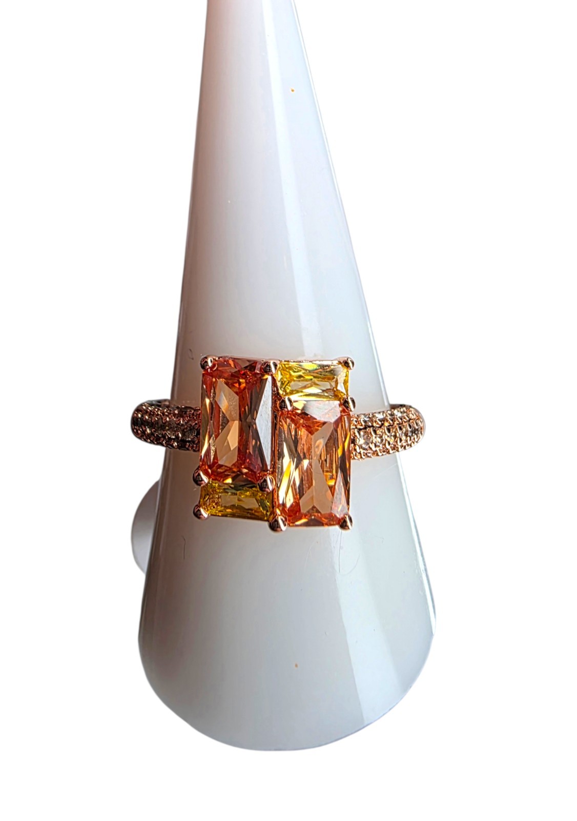 Bomb Party Ring Size 11, RBP6693, Sweet Lady Love-RG Plated