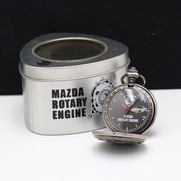 Mazda Rotary Engine Watch Black Limited From Japan With Box