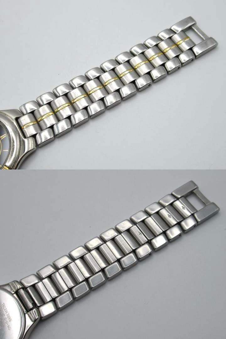 Yves Saint Laurent watch 4620-E66661Y, black dial, working condition.