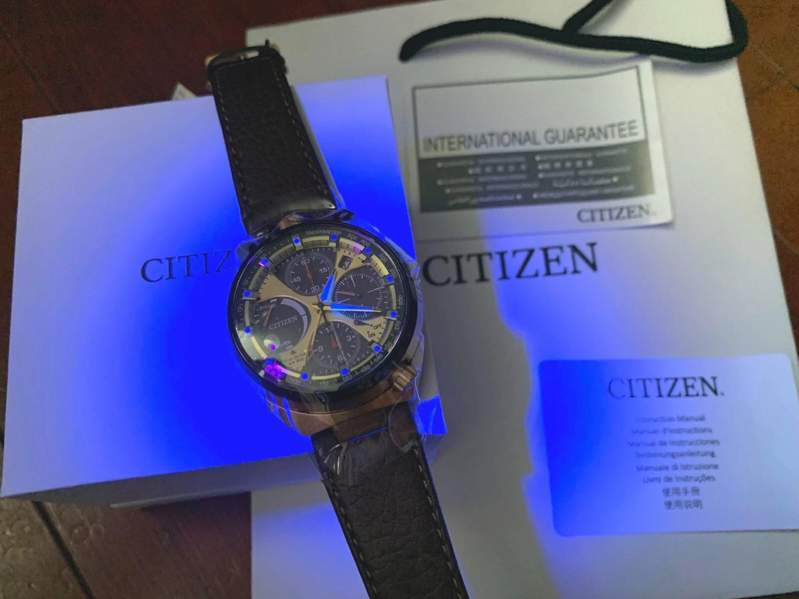 Citizen Ø 45mm Eco-Drive Promaster Tsuno Chrono Racer AV0072-01X Bullhead alarm