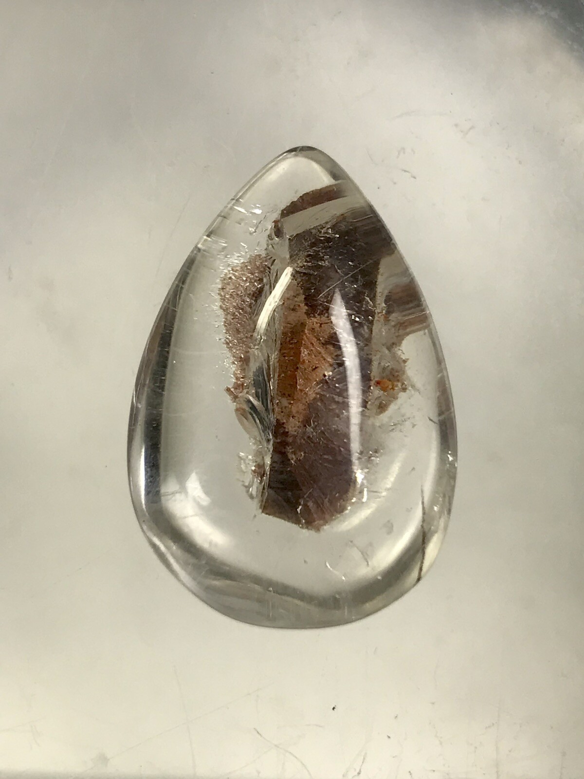Quartz in Quartz Pear Shape Teardrop 23x16mm 23.5 Carats #160