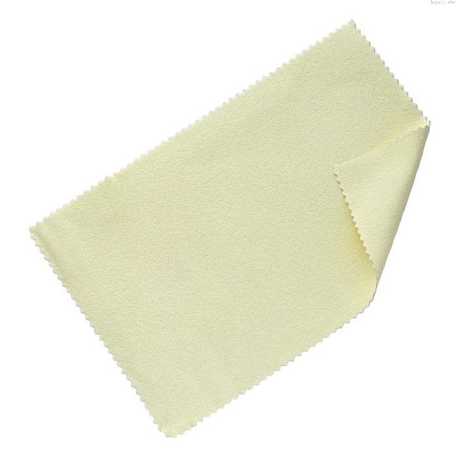 Sunshine Yellow Jewelry Polishing Cleaning Cloth | Gold Silver ++ | Large 3 Pack