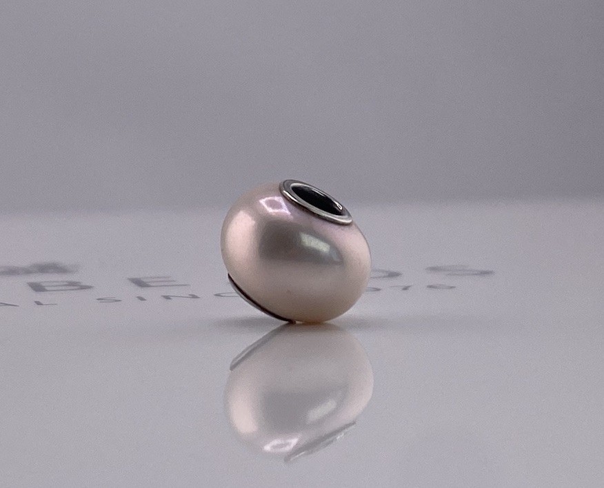 Trollbeads Pink Rosa Pearl Bead