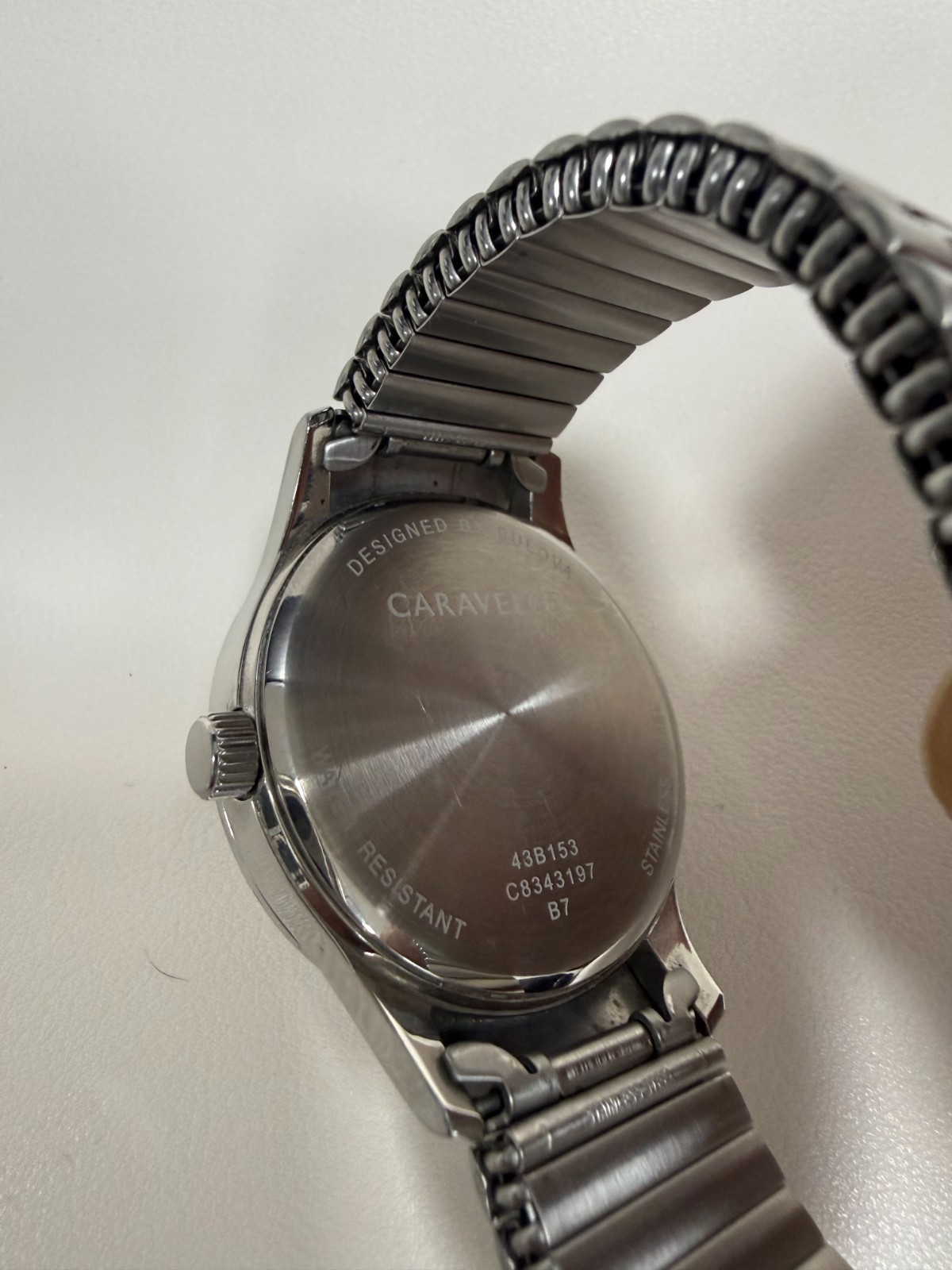 Caravelle Classic Expandable Stainless Men’s Watch Vintage 43B153, All Set