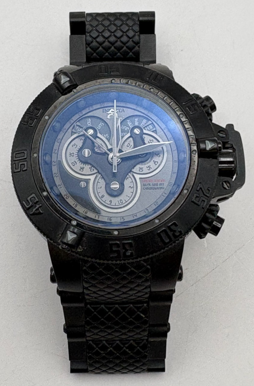 INVICTA SUBAQUA NOMA III 24097 CHRONOGRAPH MEN’S BLACK WATCH LIMITED EDITION/300